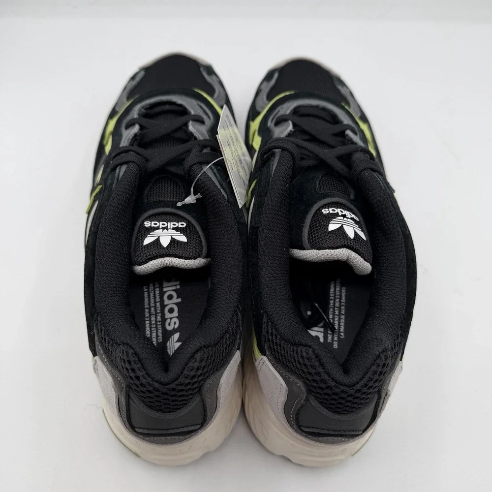 Adidas Temper Run‎ Running Shoes Mens 9.5 Core Black/Glow Sneakers F97209